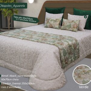 Cobre-pés Florença Estampado 