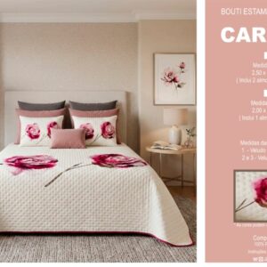 Colcha Carmim