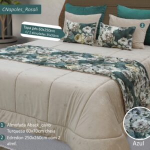 Cobre-pés Rosali Estampado