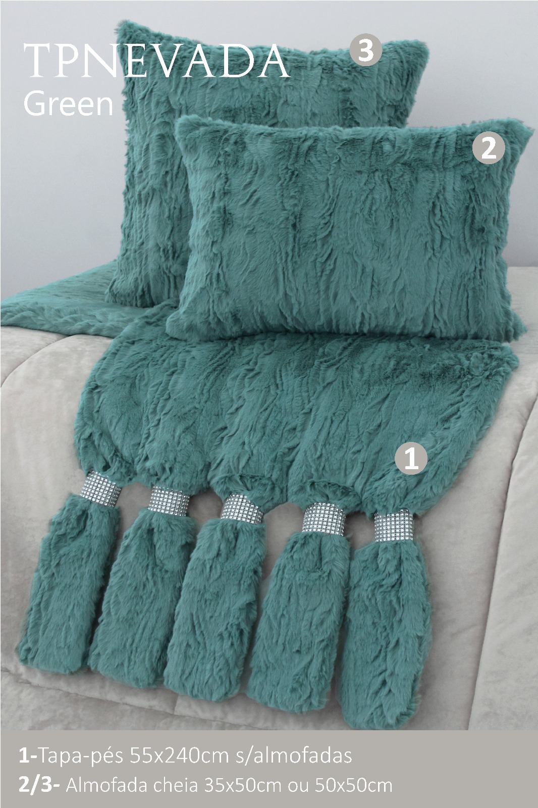 Cobre Pés Nevada Aqua