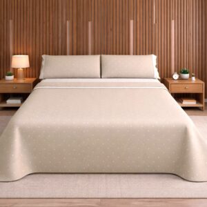 Jogo Cama Pierre Cardin Leonides Bege