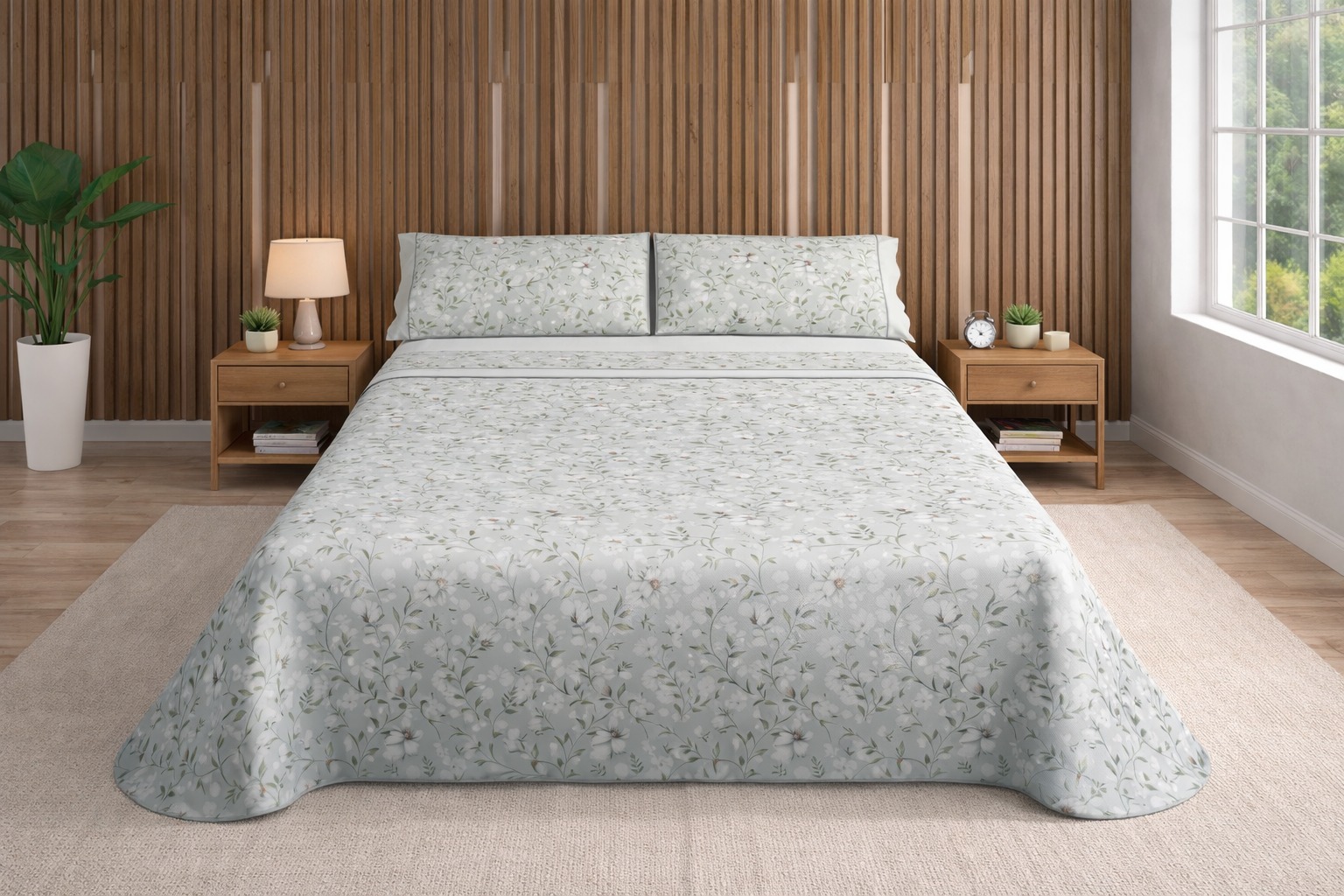 Jogo de Cama Pierre Cardin Marian Aqua