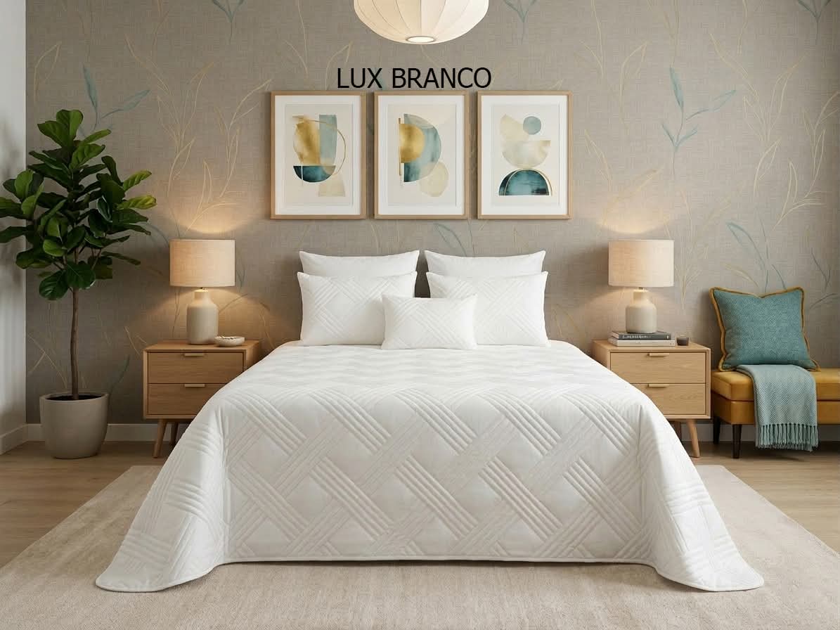 Colcha Lux Branco