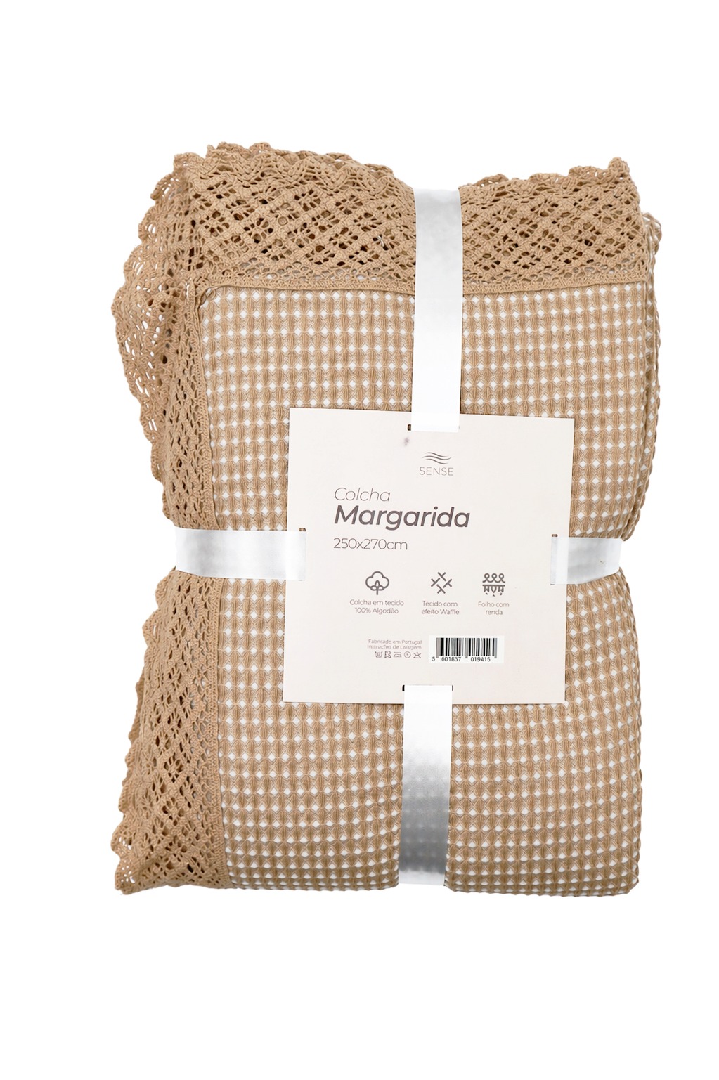 Colcha Margarida Bege - Image 3