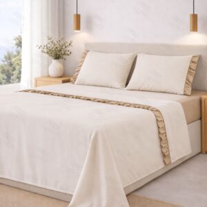Jogo de Cama Mykonos Bege
