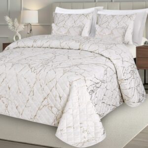 Colcha Luna Creme Ouro